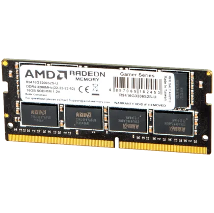 AMD DDR4 16GB 3200Mhz So-DIMM 1.2V Retail