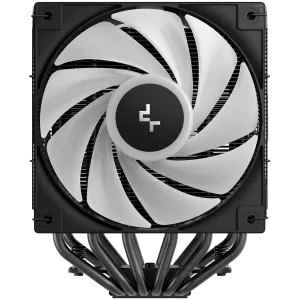 DeepCool AG620 BK ARGB V2, CPU Air Cooler, 2x120mm ARGB PWM Fan, Core Touch Technology 2.0, 6 Heatpipes, LGA1851/1700/1200/115x, AMD AM5/AM4, 129x136x161 mm(LxWxH), 2Y, R-AG620-BKAMMN-GJD