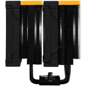 DeepCool AK620 ZERO DARK ZORIA, CPU Air Cooler, 2x120mm PWM Fan, 6 Heatpipes, LGA2066/2011-v3/2011/1700/1200/115x, AMD AM5/AM4, 129x138x160 mm(LxWxH), 3Y, R-AK620-BKNPMN-E