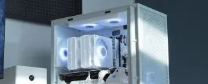 DeepCool охладител CPU Cooler AG620 WH - Addressable RGB V2, Dual-Tower - LGA1700/AM5