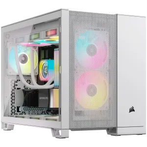 Corsair 2500D Airflow Tempered Glass Mid-Tower, White
