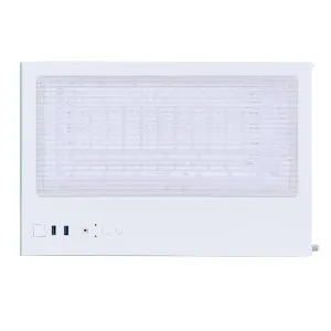 1stPlayer Case mATX - MV6-TP White - 3 fans included