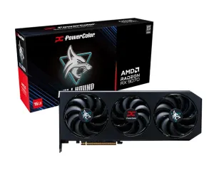 Видео карта PowerColor Radeon RX 9070 Hellhound 16GB GDDR6
