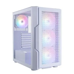 1stPlayer Case ATX - TRILOBITE T7 White - 4 fans included