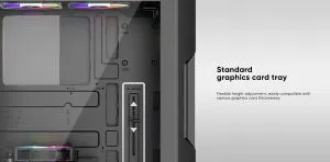 1stPlayer Case ATX - TRILOBITE T7 White - 4 fans included