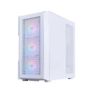 1stPlayer Case ATX - TRILOBITE T7 White - 4 fans included