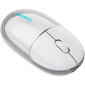 CANYON mouse OnClick 24 BT/ Wireless Transparent/White
