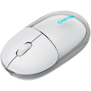 CANYON mouse OnClick 24 BT/ Wireless Transparent/White