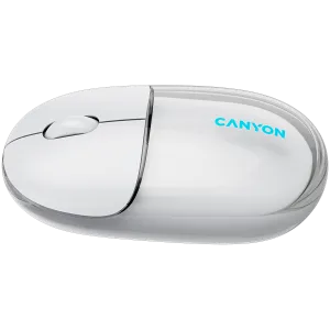 CANYON mouse OnClick 24 BT/ Wireless Transparent/White