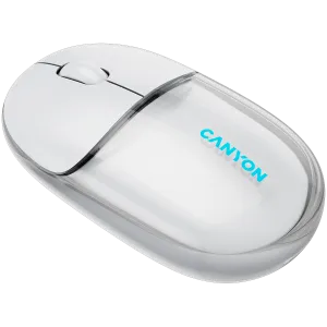 CANYON mouse OnClick 24 BT/ Wireless Transparent/White