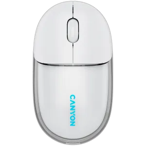 CANYON mouse OnClick 24 BT/ Wireless Transparent/White