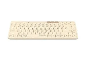 A4tech FBK26C AS Cafe Latte Fstyler wireless mini silent keyboard, Multi-mode, Cyrillic