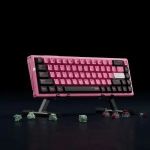 ATK Professional Gaming Mechanical Keyboard RS6 Ultra - 8K, Gateron Jade Gaming [Linear] - Sakura Warrior