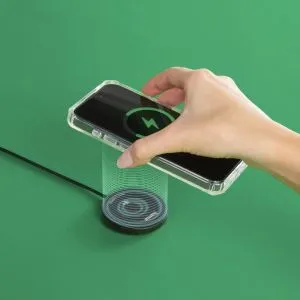 Hama Wireless Qi2 Charger, Inductive Charging Pad, Fast Charging, 15 W, black
