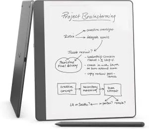 Amazon Kindle Scribe (2024) reader 64GB - 10.2" - w Premium Pen - tungsten