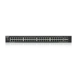 Комутатор Zyxel XGS1935-52, 52 Port Lite-L3 Smart Managed Switch, 48x Gigabit Copper and 4x 10G SFP+, hybrid mode, standalone or NebulaFlex Cloud