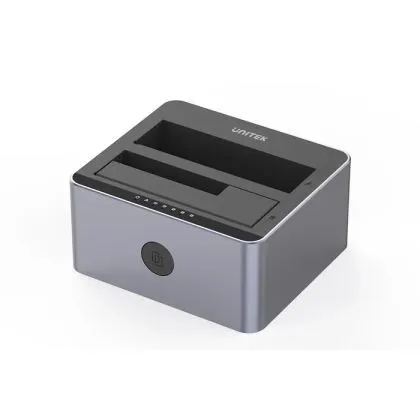 Unitek Storage - HDD Dock - 2 BAY - Y-3026GY01-EU