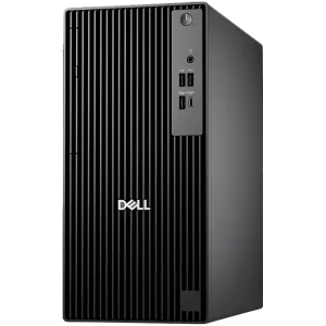 Dell Pro Tower (QCT1250), Intel Core Ultra 5 235 vPro(14C, 13 TOPS NPU, up to 5.0GHz), 8GB (1x8GB) DDR5, 512GB M.2 SSD, Integrated Intel Graphics, 8xDVD+/-RW, BG KBD, Mouse, Ubuntu, 3Y ProSupport