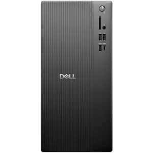 Dell Tower (ECT1250), Intel Core i3 14100 (4C, 8T, 12MB cache, up to 4.7GHz), 8GB (1x8GB) DDR5, 512GB M.2 SSD, Intel UHD Graphics 730,  Wi-Fi+BT,  BG KBD, Mouse, Ubuntu, 3Y ProSupport