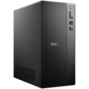 Dell Tower (ECT1250), Intel Core i3 14100 (4C, 8T, 12MB cache, up to 4.7GHz), 8GB (1x8GB) DDR5, 512GB M.2 SSD, Intel UHD Graphics 730,  Wi-Fi+BT,  BG KBD, Mouse, Ubuntu, 3Y ProSupport