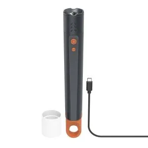 HAMA LED Фенер FLX1200-C, презареждащ се, удароустойчив, алуминиев, 4 режима + SOS