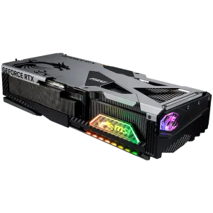 MSI Video Card Nvidia GeForce RTX 5090 32G VANGUARD SOC, 32GB GDDR7, 512bit, Effective Memory Clock: 28000MHz, Boost: 2512 MHz, 21760 CUDA Cores, PCIe 5.0, 3x DP 2.1b, HDMI 2.1b, RAY TRACING, Triple Fan, 1x16pin, 1000W Recommended PSU, 3Y
