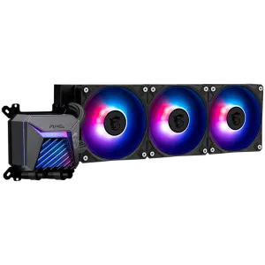 MSI MAG CORELIQUID A15 360, 3x120mm Pre-installed ARGB Daisy Chain Fans, Adjustable Offset Kit, Replacable Top Cover, Copper Base Intel LGA 1700/1851, AMD AM5/AM4, 3Y Warranty