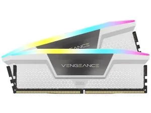 Памет Corsair Vengeance White RGB 32GB(2x16GB) DDR5 6400MHz CL36 XMP&AMD EXPO