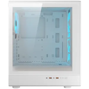 COUGAR AIRFACE PURE PRO PC Case, Mid Tower, White