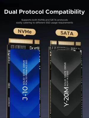 Orico външна кутия за диск/докинг станция Storage - Case/Docking Station - M.2 NVMe/NGFF - IT18C3-GY