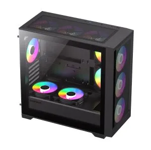 Gamemax кутия Case mATX - DEFENDER MB - Addressable RGB