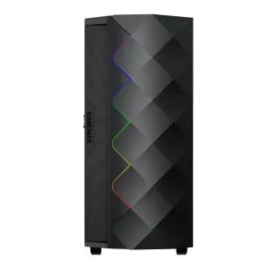 Gamemax кутия Case EATX - Diamond COC Black - Addressable RGB