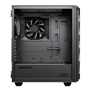 Gamemax кутия Case EATX - Diamond COC Black - Addressable RGB