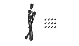 DeepCool Комплект вентилатори Fan Pack 3-in-1 3x120mm - FL12R Black, Reverse, Addressable RGB