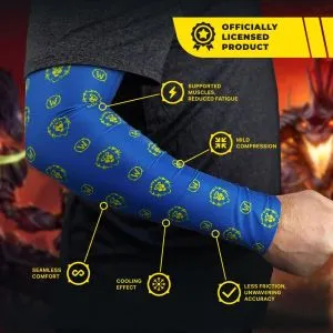 FragON Gaming Arm sleeve World of Warcraft Alliance - Size M