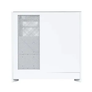 Montech кутия Case ATX - HS01 PRO (W) - 5 x 120 mm ARGB Fans, USB-C, White