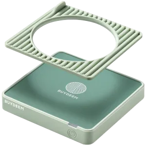 BUYDEEM Mug/coffee warmer, model OA2001, color Cozy Greenish