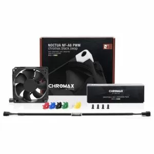 Fan Noctua NF-A8 PWM chromax black swap 80 mm