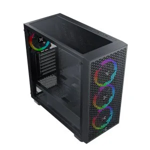 Xigmatek кутия Case EATX - Gaming G Pro - Mesh, 4 ARGB fans