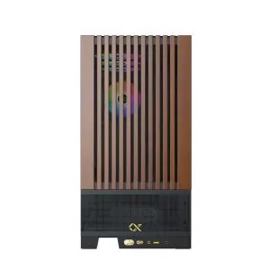 Xigmatek кутия Case EATX - Endorphin WD, Addressable RGB, Wood
