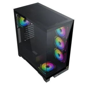 Xigmatek кутия Case EATX - Endorphin Ultra - 5 ARGB fans