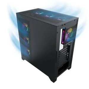 Xigmatek кутия Case EATX - Endorphin Ultra - 5 ARGB fans