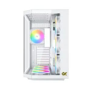 Xigmatek кутия Case EATX - Cubi II Arctic - 7 ARGB Fans