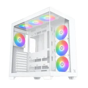 Xigmatek Case ATX - AQUA V AIR ARCTIC - 7 ARGB Fans