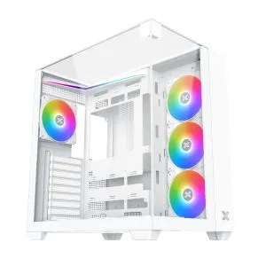 Xigmatek Case ATX - AQUA V ARCTIC - 7 ARGB Fans