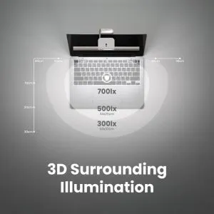 Лампа за четене за лаптоп BenQ LaptopBar - Черно