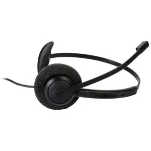 Căști cu microfon Addasound Crystal 2731 Mono, UC, QD, negru