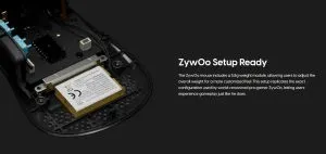 Pulsar Wireless Gaming Mouse ZywOo The Chosen Mouse Size2 White 8K