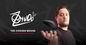 Pulsar Wireless Gaming Mouse ZywOo The Chosen Mouse Size2 White 8K