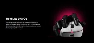 Pulsar Wireless Gaming Mouse ZywOo The Chosen Mouse Size2 Black 8K